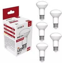 Avide LED lemputė 8W R63 E27 3000K 5vnt
