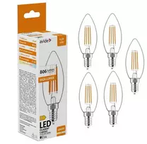 LED lemputė AVIDE 6.5W E14 4000K 5vnt