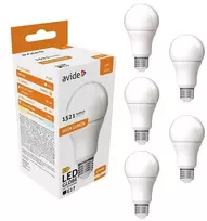 Avide LED lemputė 13W A60 E27 4000K 5vnt