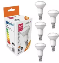 Avide LED lemputė 4.9W E14 R50 4000K 5vnt