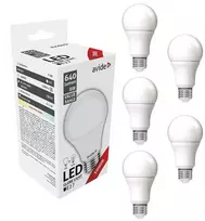 Avide LED lemputė 8W E27 3000K 5vnt