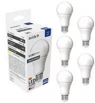 Avide LED lemputė 12W E27 6400K 5vnt