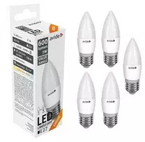Avide LED lemputė 7W E27 4000K 5vnt