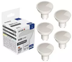 Avide LED lemputė 7W GU10 6400K 5vnt