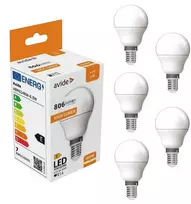 Avide LED lemputė 6.5W E14 4000K 806lm 5vnt