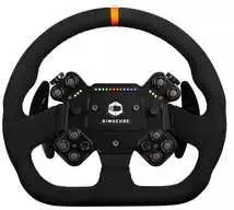 Simucube Valo GT-23 SC3 Simracing-Lenkrad, 320 mm Skersmuo, GT-Design, SC3-Quick-Release - juodas, wildleder
