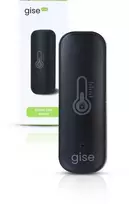 GISE Smart temperatūros jutiklis i wilgotności Wi-Fi Juodas | Tuya | GTHS-WF-01-B