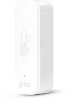 GISE Smart temperatūros jutiklis i wilgotności Wi-Fi Baltas | Tuya | GTHS-WF-01-W