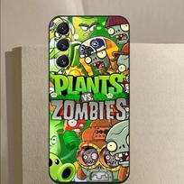 Plants vs Game Z-Zombies  Phone Case For Samsung Galaxy A13,A21s,A22,A31,A32,A52,A53,A71,A80,A91 Soft Black Cover Samsung a324g