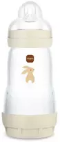Mam Akcesoria 5946 PERFECT START ANTIKOLIKINIS BUTELIUKAS 260ML GROUNDED IN NATURE BEIGE