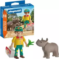 Konstruktorius Playmobil Ranger with Rhino 72025