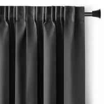 Užuolaida AH BLACKOUT PLEAT CHARCOAL 140X175 1PC
