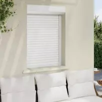 Ritinys uždangalas Baltas 70 x 100 cm Aliuminis ir poliuretanas