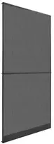 Sukamasis vabzdžių tinklas Antracito ir juoda 100 x 215 cm