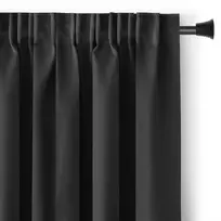 Blackout užuolaida 140 × 230 cm, juoda