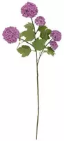BLOOMINGVILLE sniego gniūžtės stiebas, violetinė, dirbtinės gėlės