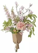 BLOOMINGVILLE „Breeze“ puokštė, rožinė, dirbtinės gėlės