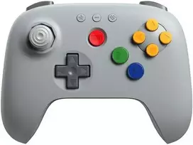 8BitDo 64 Bluetooth Belaidis Pultelis | Pilkas