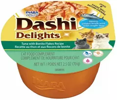 Inaba CIAO Dashi Delights tunas su džiovinta žuvimi šilkiniame sultinyje,70g