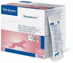 VIRBAC Megaderm fatty acids supporting skin and coat- supplements for dogs - 28x8ml