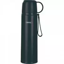 Termosas Rosberg 55R52010FB, nerūdijantis plienas, 0.5 L, juodas. Talpa: 0.5 L