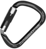 Italija Kong X-Large Rise Lock juodas karabinas