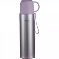 Termosas Rosberg 55R52010FP, nerūdijantis plienas, 0.5 L, violetinis. Talpa: 0.5 L
