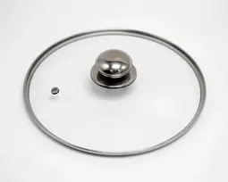 Stikla vāks ar nerūsējošā tērauda rokturi 24 cm 3025 Michelino. 03025 ()