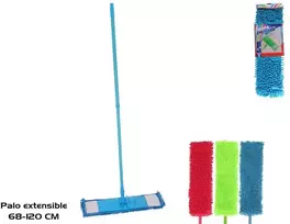 Gerimport Mikropluošto šluota 50 cm su kotu 68–120 cm, 128 × 17 × 50 cm