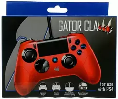 „PlayStation 4“ – „Gator Claw“ laidinis valdiklis (raudonas) (ORB)