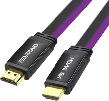 Oniverse HDMI LED kabelis 8K - violetinis