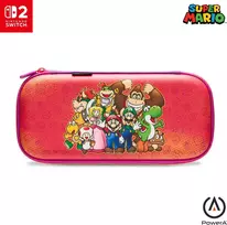 Power A PowerA - plonas dėklas skirtas Nintendo Switch 2 - Mario and Friends, Officially Licensed, Protective dėklas, Holds 10 Game Cards