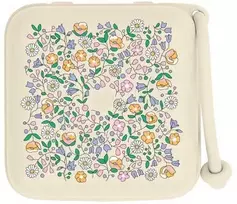 BIBS x Liberty čiulptuko dėklas - užkandžių dėžutė Chloe Meadow Ivory