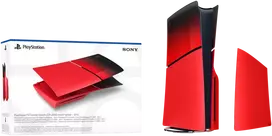 Playstation Sony PS5 Slim konsolės korpusas (Techno Raudona)
