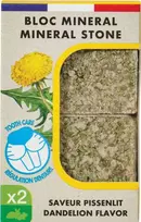 Zolux mineraliniai kauliukai graužikams su kiaulpienėm 2x100g