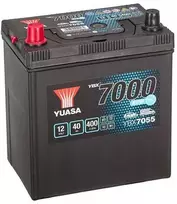 YUASA YBX7055 EFB 40Ah 400A (EN) akumuliatorius