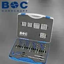 Sriegių taisymo/remonto rinkinys BOHRCRAFT M5 - M12, 130 vnt.