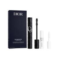 DIOR Backstage Black Leather Mascara Eyelash Primer Essence Makeup Set Long-lasting Plump and Thick Curl juoda
