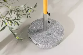 Venture Design Skėčio pagrindas, granitas, nerūdijantis plienas, pilka