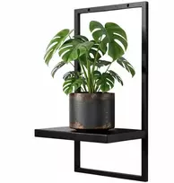Pakabinamas gėlių stovas Framado, 40 cm, juodas