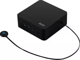 Mini desktop MSI Cubi NUC 1MG-244BEU barebone Core 3 / Wi-Fi 6E + BT / 2×2.5Gbps (juodas)