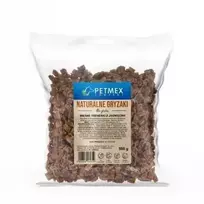 Gyvūnų skanėstai - PETMEX Avienos mėsos treniruočių skanėstai 500g Hipoalerginiai be grūdų