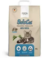 Porta21 Portapet – kačių kraikas – SoftCat Yucca – šviesus – 10 L