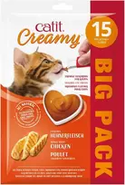 Catit - Creamy Premium Treat for Cats - Chicken - 15x10g