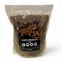Pure Gryni džiovinti miltiniai sliekai 1kg
