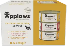 Applaws - Vištienos rinkinys sultinyje - 12 x 156 g
