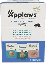 „Applaws“ – žuvų drebučių rinkinys, 12 vnt. x 70 g