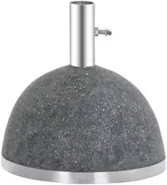Esschert Design Stovas skėčiui nuo saulės, juodas, 11,5kg, S dydžio