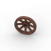 MOC 10PCS DIY High-Tech Wheel Wagon 4489 Small 33mm Vehicle Cartwheel Brick Classical Building Blocks Toy Boys Children Gift