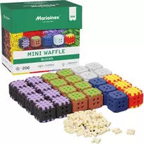 Marioinex mini vaflių kaladėlės, 206 dalys